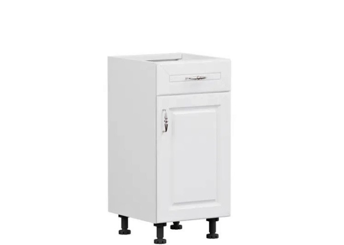 OLDER biely canadian D1S40, dolná skrinka so zásuvkou v šírke 40 cm