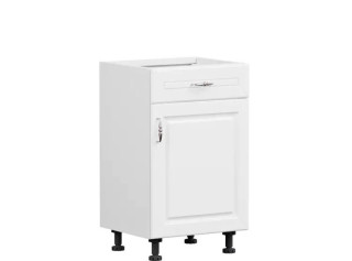 OLDER biely canadian D1S50, dolná skrinka so zásuvkou v šírke 50 cm