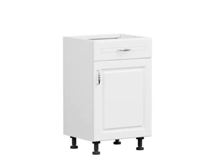 OLDER biely canadian D1S50, dolná skrinka so zásuvkou v šírke 50 cm