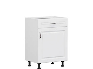 OLDER biely canadian D1S60, dolná skrinka so zásuvkou v šírke 60 cm