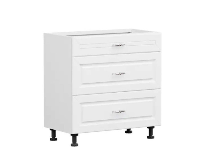 OLDER biely canadian D3S80, dolná zásuvková skrinka v šírke 80 cm