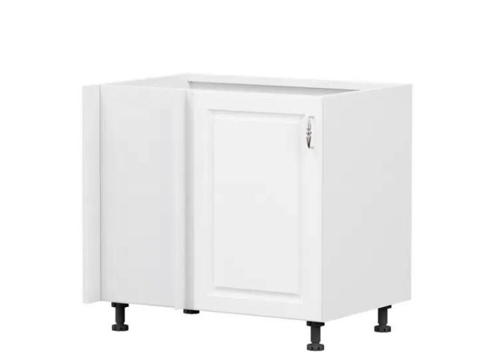 OLDER biely canadian DNW105L, dolná skrinka určená do rohu v šírke 105 cm