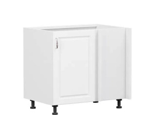 OLDER biely canadian DNW105P, dolná skrinka určená do rohu v šírke 105 cm