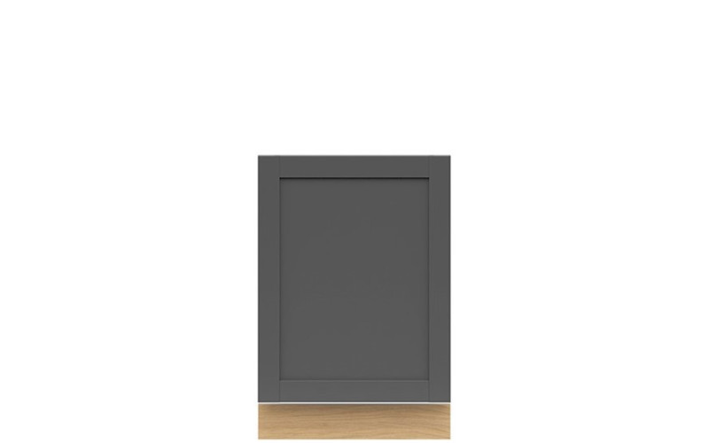 SEMI LINE grafit DM45/57, dvierka na umývačku riadu v šírke 45 cm a výške 57 cm