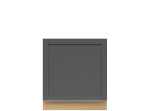 SEMI LINE grafit DM60/57, dvierka na umývačku riadu v šírke 60 cm a výške 57 cm