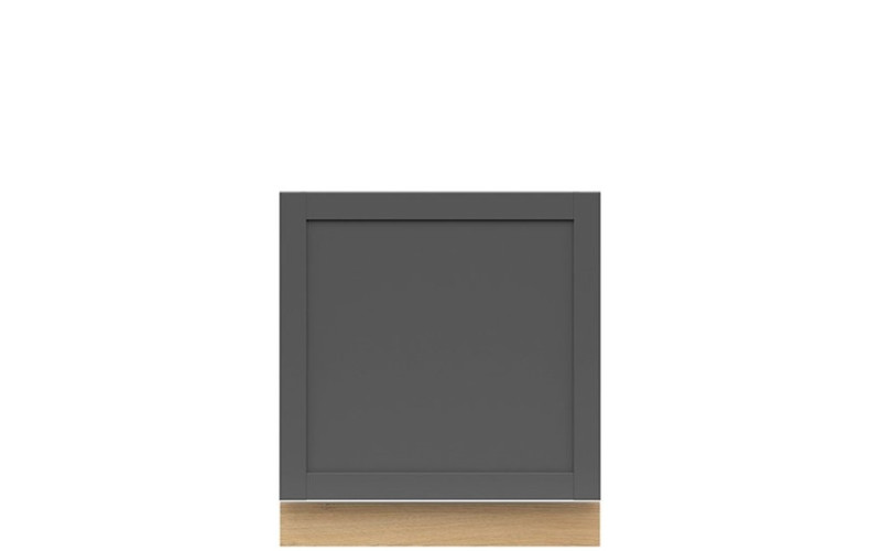SEMI LINE grafit DM60/57, dvierka na umývačku riadu v šírke 60 cm a výške 57 cm