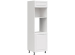 SIRANO DPS60/207-P/O vysoká skriňa na vstavanú rúru a mikrovlnku 60 cm a výške 207 cm