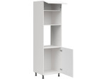 SIRANO DPS60/207-P/O vysoká skriňa na vstavanú rúru a mikrovlnku 60 cm a výške 207 cm