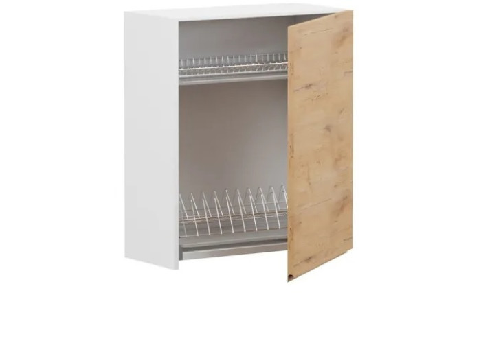 SOLE dub arlington GC60/72, horná skrinka s odkvapkávačom v šírke 60 cm SOLE dub arlington GC60/72, horná skrinka s odkvapkávačom v šírke 60 cm