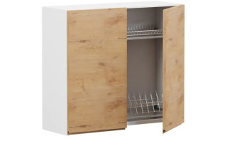 SOLE dub arlington GC80/72, horná skrinka s odkvapkávačom v šírke 80 cm