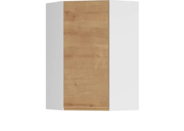 SOLE dub arlington GNWU60/95, horná rohová skrinka v šírke 60 x 60 cm a výške 95 cm SOLE dub arlington GNWU60/95, horná rohová skrinka v šírke 60 x 60 cm a výške 95 cm
