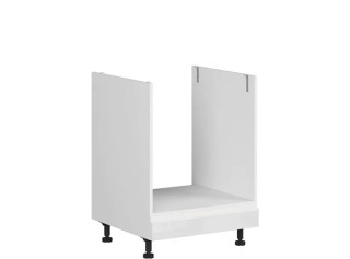 SOLE biely lesk DP60, dolná skrinka na vstavanú rúru v šírke 60 cm