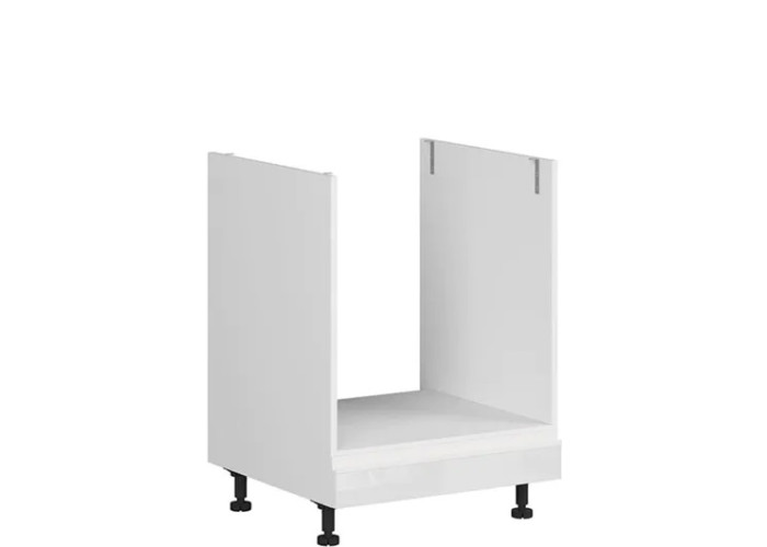 SOLE biely lesk DP60, dolná skrinka na vstavanú rúru v šírke 60 cm