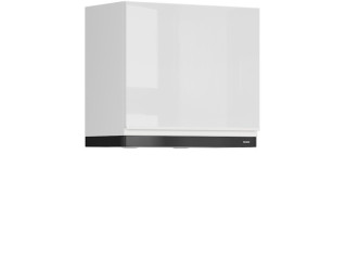 SOLE biely lesk GOO60/50, horná skrinka na vstavaný digestor v šírke 60 cm a výške 50 cm