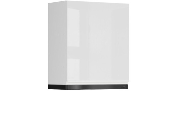 SOLE biely lesk GOO60/68, horná skrinka na vstavaný digestor v šírke 60 cm a výške 68 cm