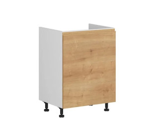 SOLE dub arlington DK60, dolná drezová skrinka v šírke 60 cm