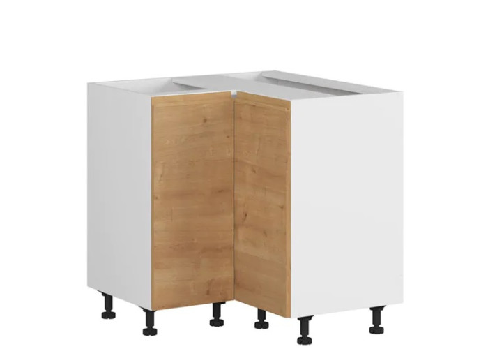 SOLE dub arlington DNW90, dolná rohová skrinka v šírke 90 x 90 cm SOLE dub arlington DNW90, dolná rohová skrinka v šírke 90 x 90 cm