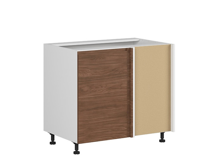 SOLE orech DNW105P, dolná skrinka určená do rohu v šírke 105 cm