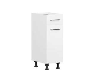 TOP LINE biela D1S30, dolná skrinka so zásuvkou v šírke 30 cm