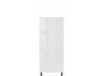 TOP LINE biela DL60/143,  skrinka na vstavanú chladničku v šírke 60 cm a výške 143 cm