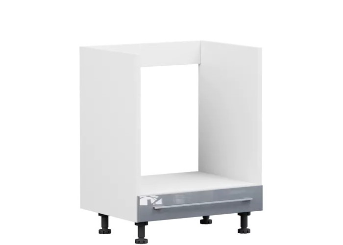 TOP LINE sivý lesk DP60, dolná skrinka na vstavanú rúru v šírke 60 cm TOP LINE sivý lesk DP60, dolná skrinka na vstavanú rúru v šírke 60 cm