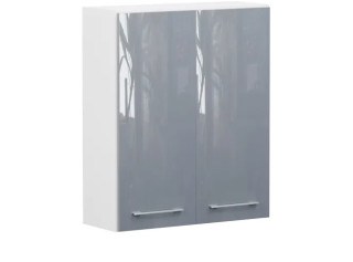 TOP LINE sivý lesk G80/95, horná skrinka v šírke 80 cm a výške 95 cm