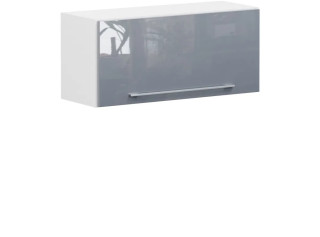 TOP LINE sivý lesk GO80/36, horná skrinka v šírke 80 cm