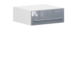 TOP LINE sivý lesk NO-60/23-O, nadstavec na potravinové skrine v šírke 60 cm