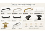 Kovové úchytky z kolekcie Family Line Kovové úchytky z kolekcie Family Line
