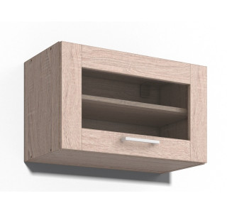 REA ALFA UP KHV60/36-S horná výklopná skrinka so sklom v šírke 60 cm a výške 36cm