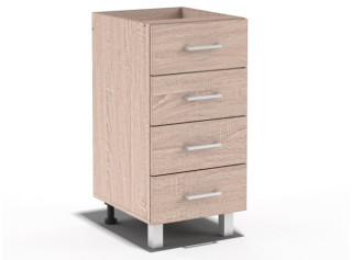 REA ALFA UP KDZ40/72, dolná zásuvková skrinka v šírke 40 cm