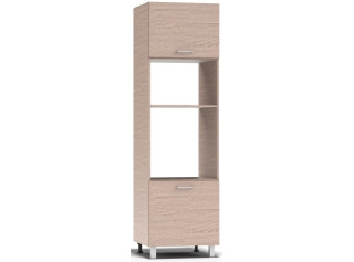 REA ALFA UP KSO60/200, vysoká skriňa na vstavanú rúru a mikrovlnku v šírke 60 cm