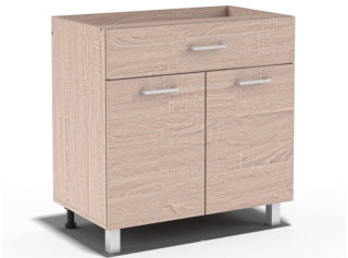 REA ALFA UP KDZO80/72, dolná skrinka so zásuvkou v šírke 80 cm