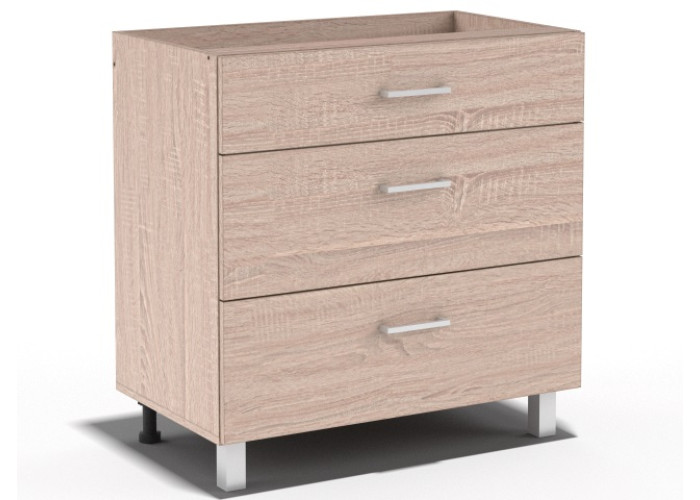 REA ALFA UP KDZ80/72, dolná zásuvková skrinka v šírke 80 cm REA ALFA UP KDZ80/72, dolná zásuvková skrinka v šírke 80 cm