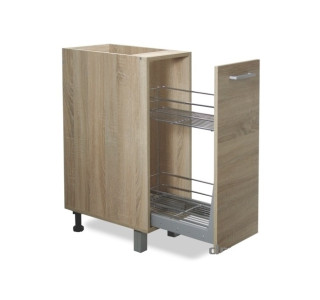 REA ALFA UP KDV30/72, dolná skrinka s CARGO košom v šírke 30 cm