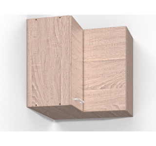 REA ALFA UP KHR60/57, horná rohová skrinka v šírke 60 cm a výške 57 cm