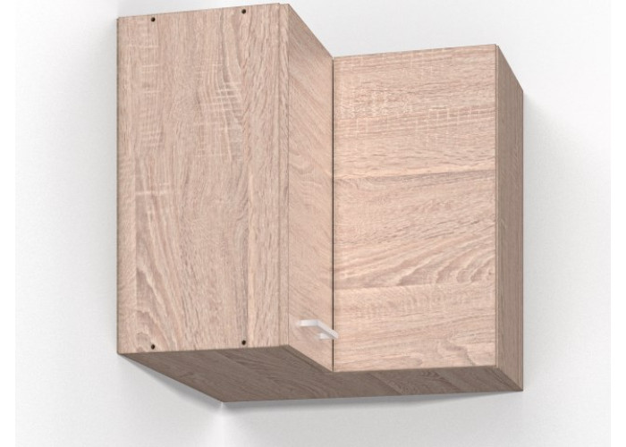 REA ALFA UP KHR60/57, horná rohová skrinka v šírke 60 cm a výške 57 cm REA ALFA UP KHR60/57, horná rohová skrinka v šírke 60 cm a výške 57 cm