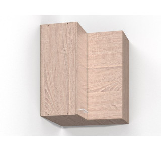 REA ALFA UP KHR60/72, horná rohová skrinka v šírke 60x60 cm a výške 72 cm