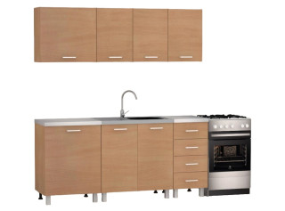 REA ALFA ZZ2 buk, kuchynská linka 180 cm 