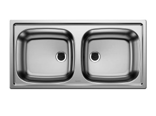 TOP EZ 8x4 kuchynský nerezový drez