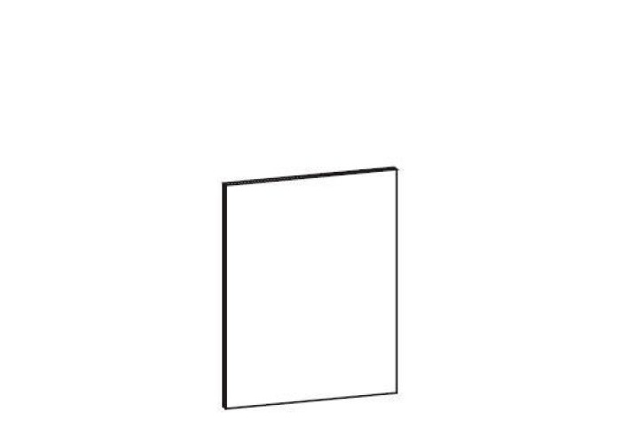 EKRAN vanilka D45/57, dvierka na umývačku riadu v šírke 45 cm a výške 57 cm