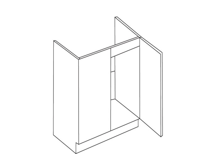 FALA D60ZL, dolná drezová skrinka v šírke 60 cm FALA D60ZL, dolná drezová skrinka v šírke 60 cm