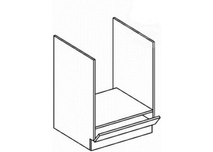 EKRAN MDF DK60, dolná skrinka na vstavanú rúru v šírke 60 cm