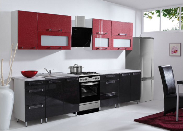 GALAXY I MDF 260 cm, kuchynský komplet