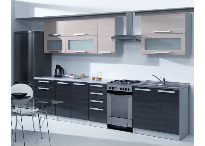 MERKURY ZEBRA MDF 260 cm kuchyňa