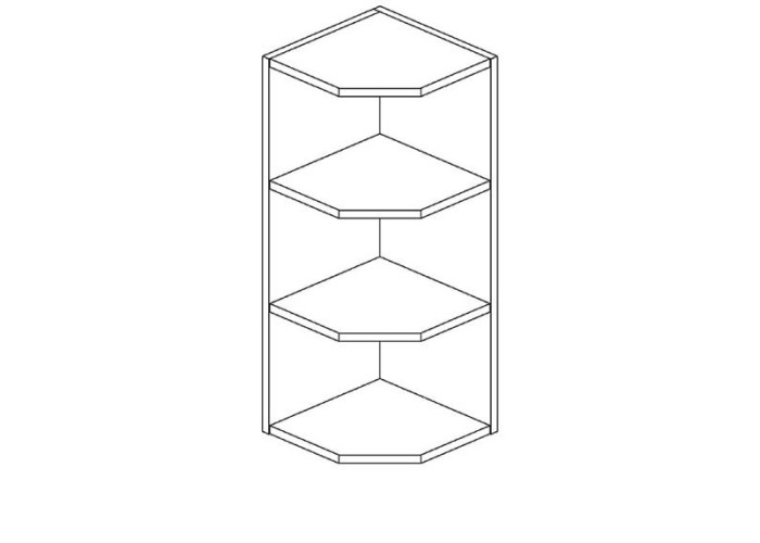 JM horné rohové ukončenie v šírke 30 cm a výške 72 cm