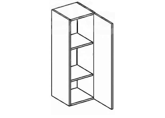 MERKURY W40/120, horná skrinka v šírke 40 cm, vysoká 120 cm MERKURY W40/120, horná skrinka v šírke 40 cm, vysoká 120 cm