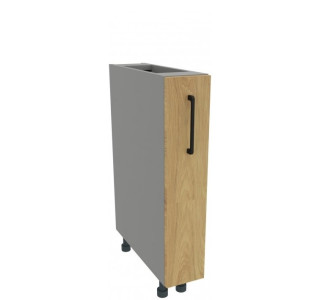 ADELE DC15, kuchynská skrinka v šírke 15 cm s cargo košom