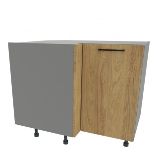 ADELE DRP100x70L, kuchynská rohová skrinka v rozmere 100x70 cm, ľavá