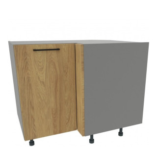 ADELE DRP100x70P, kuchynská rohová skrinka v rozmere 100x70 cm, pravá